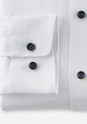 OLYMP Businesshemd Luxor Modern Fit-Serie Weiß/Creme