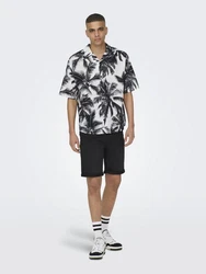 ONLY & SONS Jeansshorts ONSPLY Schwarz/Blau (8581/5015/5189)