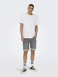ONLY & SONS Jeansshorts ONSPLY blau