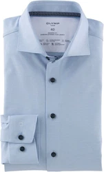 OLYMP Businesshemd Luxor Modern Fit-Serie Hellblau/Dunkelblau/Blau/Grau