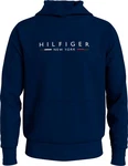 Tommy Hilfiger Hoodie Hilfiger New York Hoody mit Kängurutasche blau (dunkelblau)