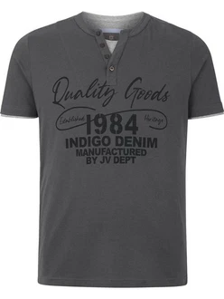 Jan Vanderstorm T-Shirt NANTE Lagen-Look