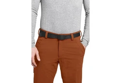 Maier Sports Outdoorhose Funktionshose Trekkinghose Naturno Orange/Braun/Beige