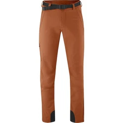 Maier Sports Outdoorhose Funktionshose Trekkinghose Naturno Orange/Braun/Beige