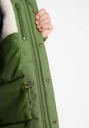 Derbe Winterjacke Festholm Grün/Dunkelgrün