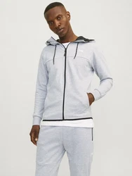 Jack & Jones Sweatshirt Air Grau/Hellgrau