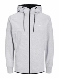 Jack & Jones Sweatshirt Air Grau/Hellgrau