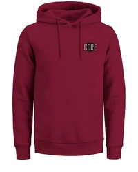 Jack & Jones Hoodie Logo Kapuzen Sweater COSTREET (4673) Rot