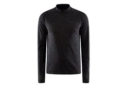 Craft Stehkragenpullover ADV Subz Wool LS Tee 2 Dunkelgrau/Grau/Schwarz/Dunkelblau