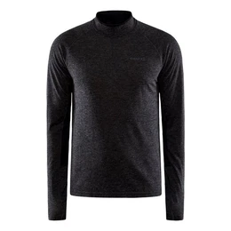 Stehkragenpullover ADV Subz Wool LS Tee 2 M mit strategisch platzierten Mesh-Einstzen