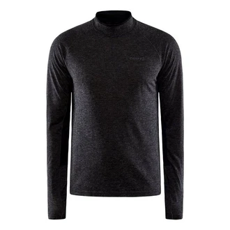 Craft Stehkragenpullover ADV Subz Wool LS Tee 2 Dunkelgrau/Grau/Schwarz/Dunkelblau