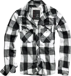 Outdoorhemd Herren Langarmhemd Checkshirt