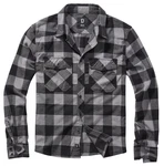 Brandit Outdoorhemd Checkshirt Schwarz/Dunkelgrau/Grau Brandit Outdoorhemd Checkshirt Schwarz/Dunkelgrau/Grau