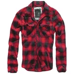 Brandit Outdoorhemd Checkshirt Rot/Dunkelrot
