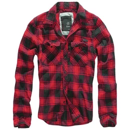 Outdoorhemd Herren Langarmhemd Checkshirt