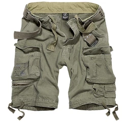 Brandit Shorts Style Savage Dunkelgrün/Khaki