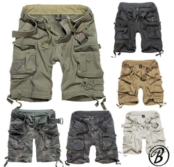 Brandit Shorts Style Savage Dunkelgrün/Khaki