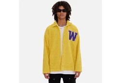 COFI Casuals Winterjacke Oversize Jacke Teddy Gelb