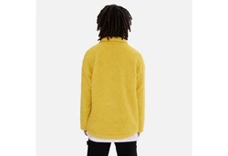 COFI Casuals Winterjacke Oversize Jacke Teddy Gelb