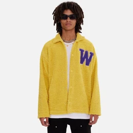 Winterjacke Oversize Jacke Teddy W Shirt fr Herren Teddyfell Winterjacke warm
