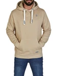 riverso Herren Kapuzenpullover RIVLinus Hoodie Sweatshirt Khaki/Braun/Beige/Grau