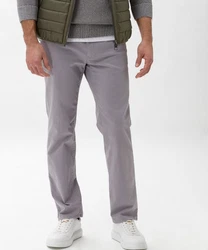 Brax 5-Pocket Hose Style CADIZ Lila/Grau/Hellgrau