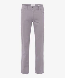 Brax 5-Pocket Hose Style CADIZ Lila/Grau/Hellgrau