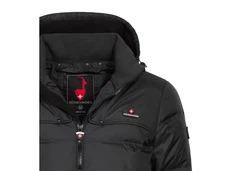 Höhenhorn Bristen Herren Daunen Winter Jacke Schwarz/Rot/Grau
