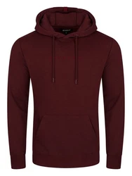 riverso Kapuzenpullover Herren Hoodie RIVErik Regular Fit Dunkelrot/Rot/Bordeaux