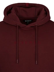 riverso Kapuzenpullover Herren Hoodie RIVErik Regular Fit Dunkelrot/Rot/Bordeaux