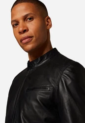 RICANO Lederjacke Emmo Schwarz