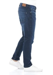 Riverso Herren Jeans Hose RIVChris Straight Fit Jeanshose Hellblau/Blau/Dunkelblau