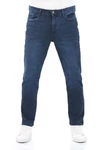 Riverso Herren Jeans Hose RIVChris Straight Fit Jeanshose Hellblau/Blau/Dunkelblau