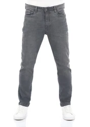 Riverso Herren Jeans Hose RIVChris Straight Fit Jeanshose Grau/Hellgrau/Dunkelgrau