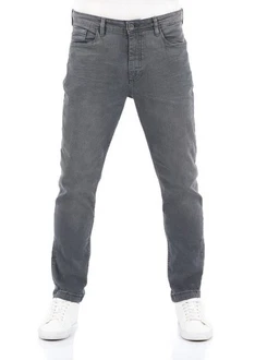 Riverso Herren Jeans Hose RIVChris Straight Fit Jeanshose Grau/Hellgrau/Dunkelgrau
