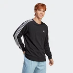 adidas Sportswear Sweatshirt 3S FT SWT Schwarz/Hellblau