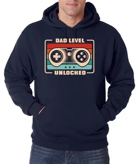 Youth Designz Kapuzenpullover Dad Level Unlocked Hoodie Youth Designz Kapuzenpullover Dad Level Unlocked Hoodie