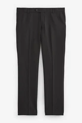 Next Slim Fit Hose ohne Bundfalte Dunkelgrau/Grau/Khaki/Schwarz