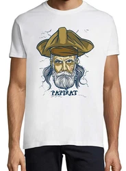 Youth Designz T-Shirt Piraten Papa Papirat Gelb/Beige
