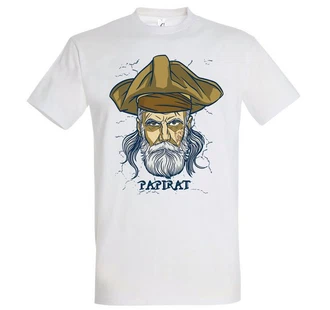 Youth Designz T-Shirt Piraten Papa Papirat Gelb/Beige