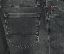 MAC 5-Pocket-Jeans Arne Pipe Dunkelgrau/Grau/Hellgrau/Schwarz