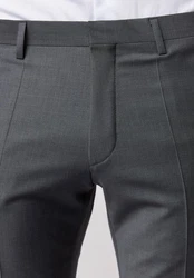 Roy Robson Bügelfaltenhose Slim Fit Dunkelgrau/Grau/Hellgrau