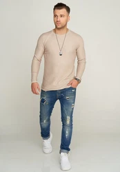 CARISMA Strickpullover CRBELEN Beige/Khaki