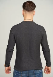 CARISMA Strickpullover CRBELEN Dunkelgrau/Schwarz/Grau/Dunkelblau