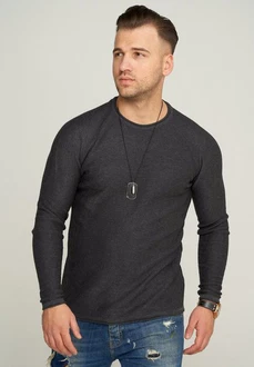 CARISMA Strickpullover CRBELEN Dunkelgrau/Schwarz/Grau/Dunkelblau