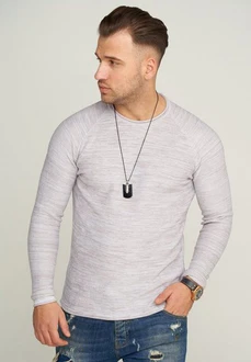 CARISMA Strickpullover CRBELEN Grau/Schwarz/Weiß/Beige/Silber