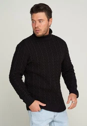 CARISMA Rollkragenpullover CRMUS Schwarz