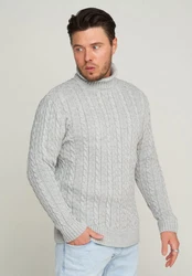 CARISMA Rollkragenpullover CRMUS Grau