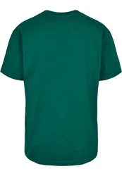 URBAN CLASSICS T-Shirt Urban Classics Herren Organic Globe Logo Tee Türkis/Grün