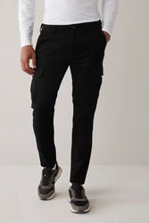 Next Cargohose Schwarz/Dunkelblau/Khaki